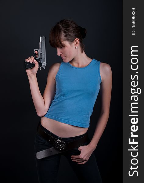 Woman With Gun