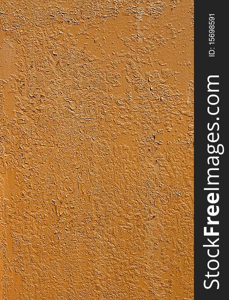 Old peeled paint on metal background. Old peeled paint on metal background