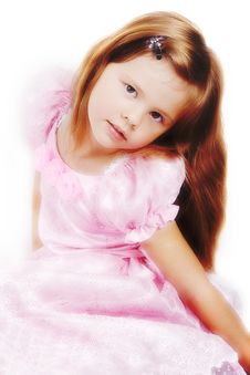 Litle Princess Stock Photo