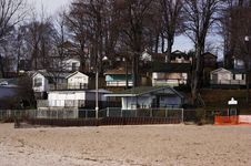 Cottages In Winter Stock Photography Cottages In Winter Stock Photography