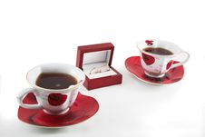 Tea Before The Wedding Royalty Free Stock Photography Tea Before The Wedding Royalty Free Stock Photography