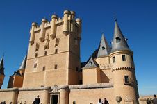 Segovia Fortress 4 Stock Photo