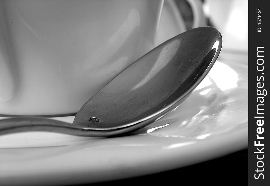 Close up of a teaspoon