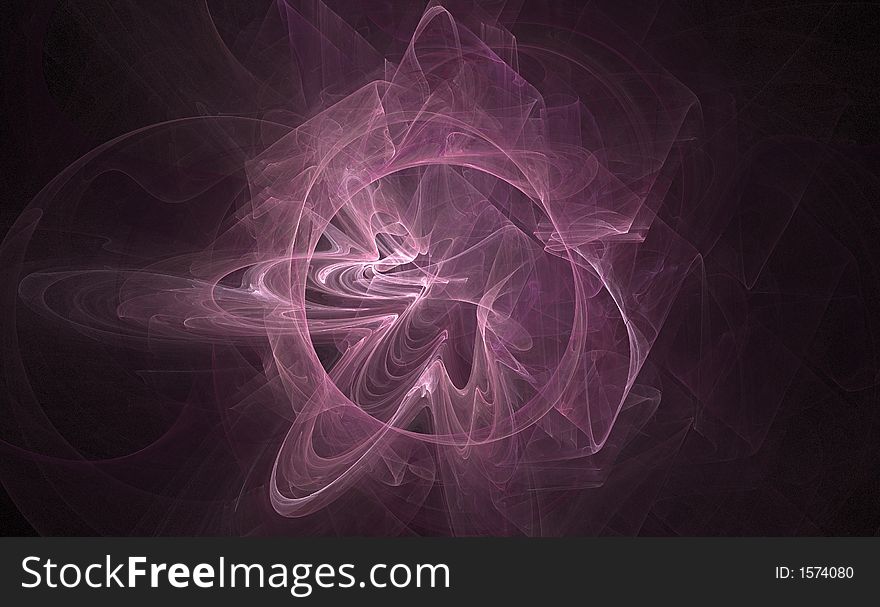 Abstract background with waves and motions