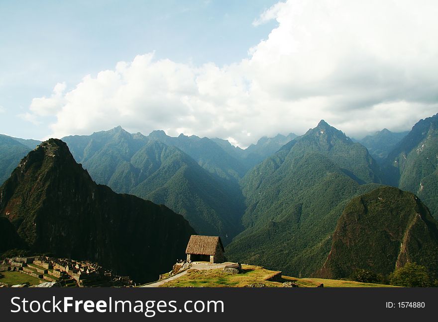 Machu-Picchu view