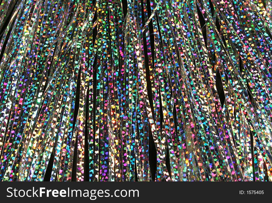 Holographic tinsel