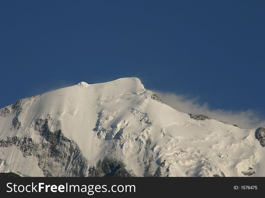 A Cold Morning in the French Alps