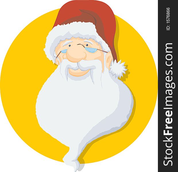 Santa Claus Illustration (Adobe Illustrator)