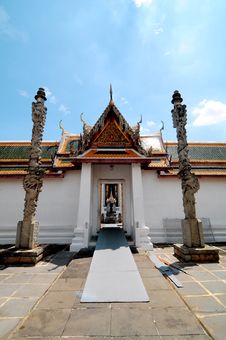 Way To Buddha Stock Image