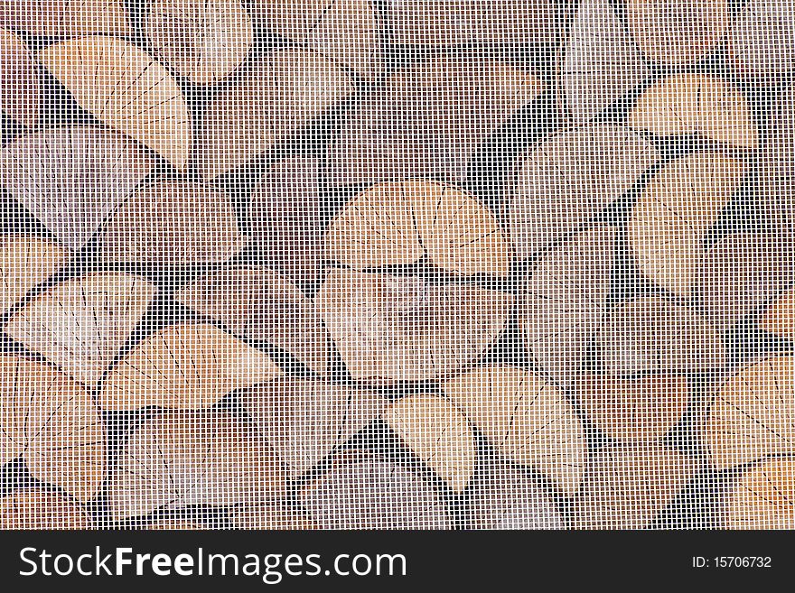 Pile of wooden logs background