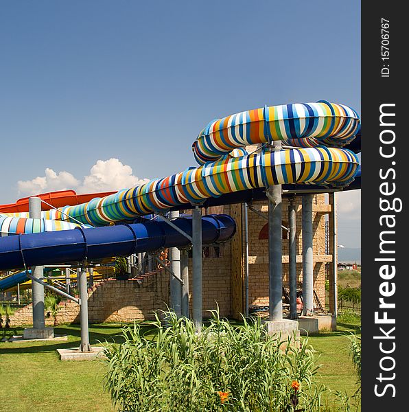 Water Park In The Open Air