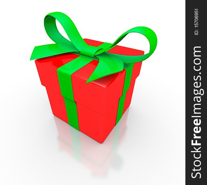 3d image of the gift box