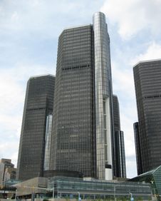 Detroit Renaissance Center Skyline Stock Photo Detroit Renaissance Center Skyline Stock Photo