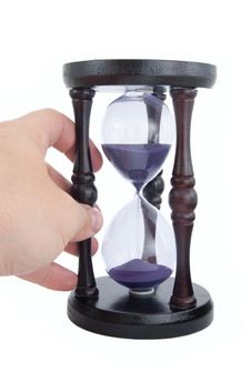 Old-fashioned Hourglass Stock Photography Old-fashioned Hourglass Stock Photography
