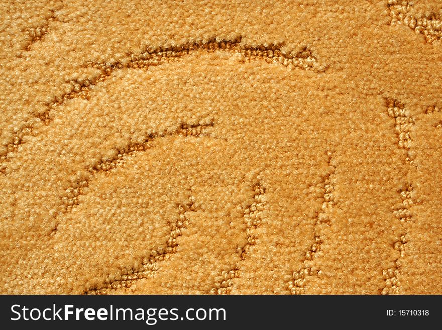 A Yellow Carpet Texture