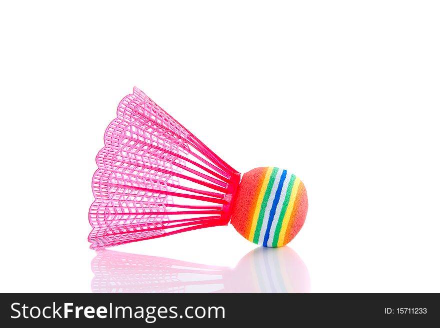 A Colorful Shuttlecock