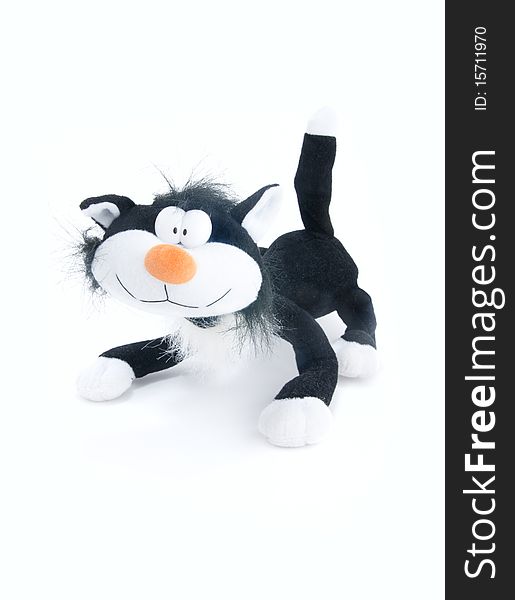 Sweet soft cat toy for baby. Sweet soft cat toy for baby