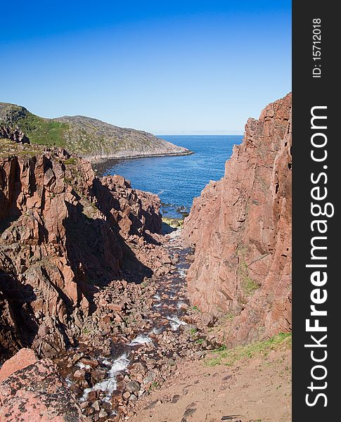 Coast Of Kola Peninsula.