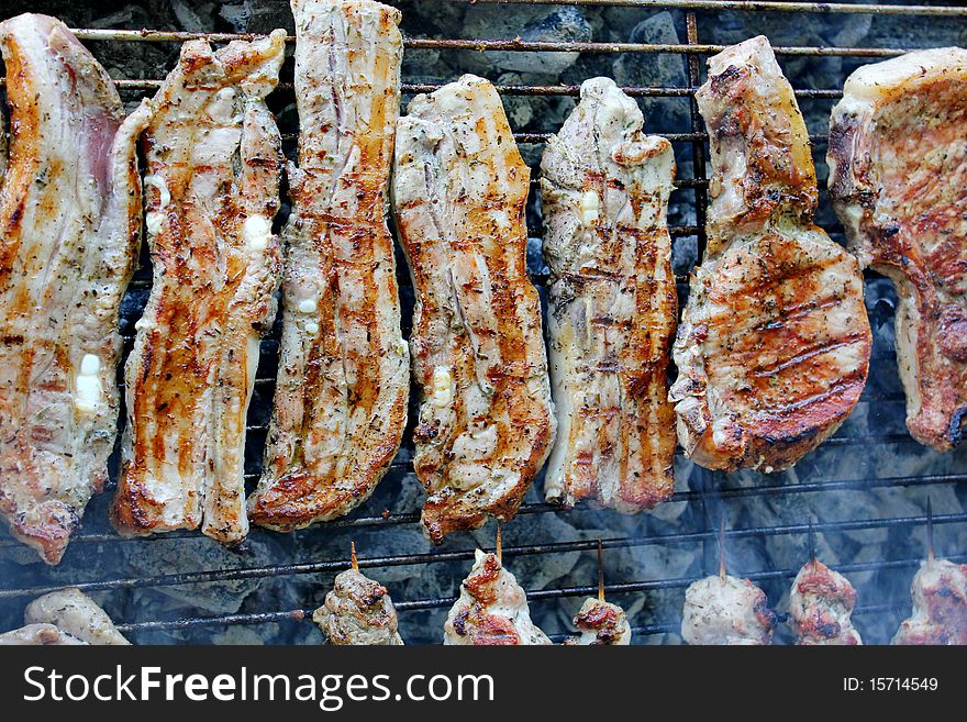 Variety Grilled Meat