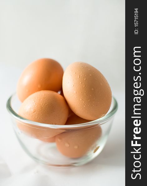 Chicken eggs, a good source of protein