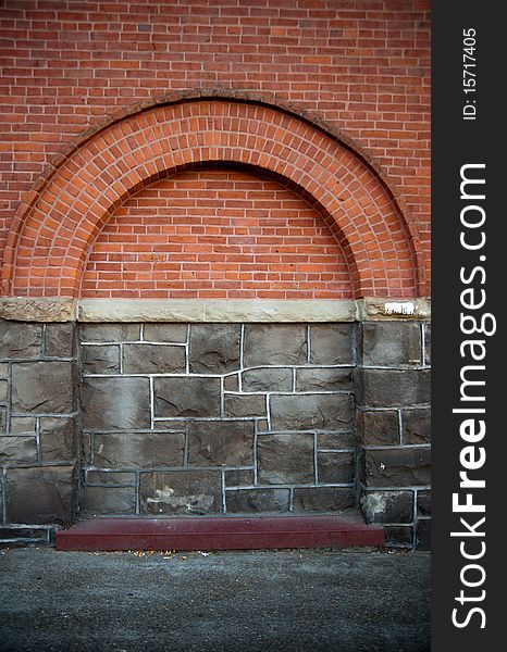 Brick And Stone Building Feature