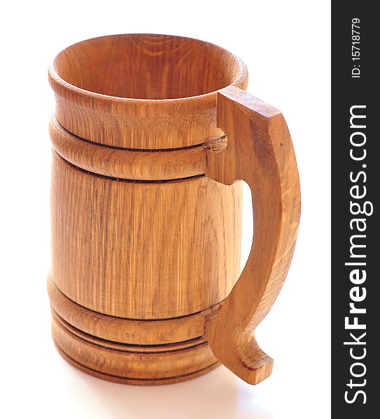 Beer mug delan from a tree