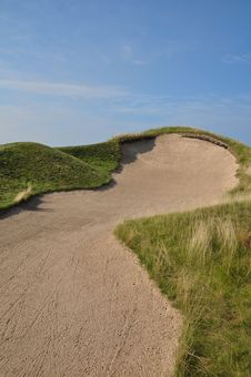 Steep Bunker Royalty Free Stock Photo Steep Bunker Royalty Free Stock Photo