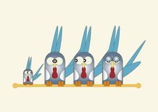 Cartoon Birds Royalty Free Stock Image Cartoon Birds Royalty Free Stock Image
