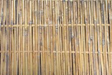 Bamboo Wall Royalty Free Stock Photography Bamboo Wall Royalty Free Stock Photography