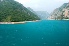 Lake Pivsko, Montenegro Stock Images