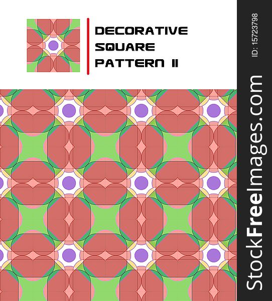 Decorative Square Pattern II