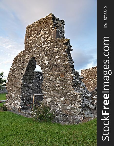 Graveyard in kildare ireland