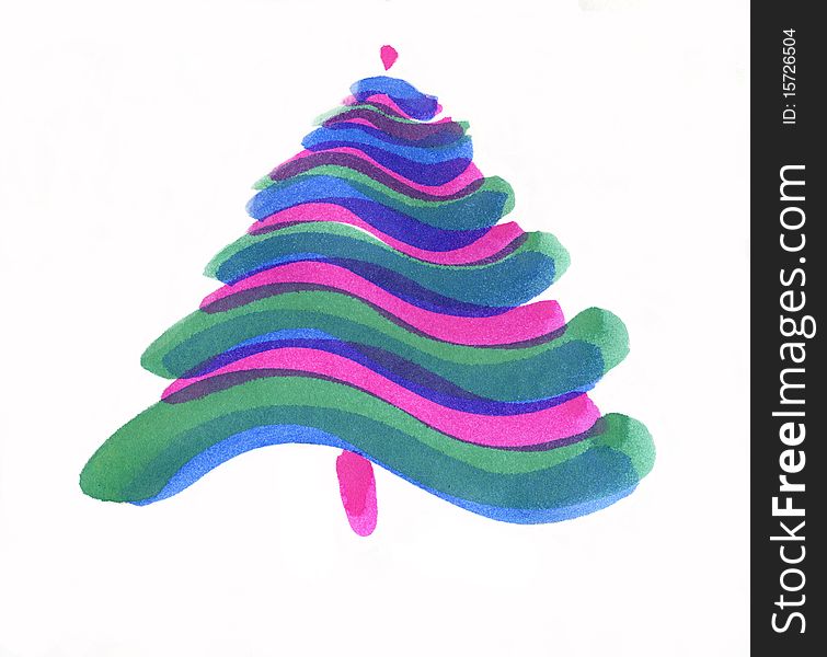 Christmas Tree, Bold And Bright