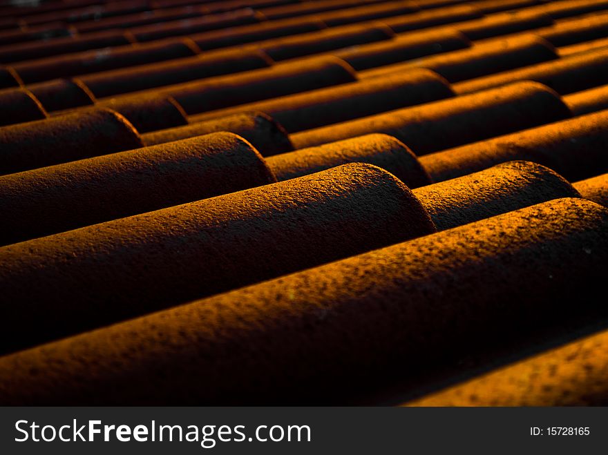 Terracotta Roof Tiles