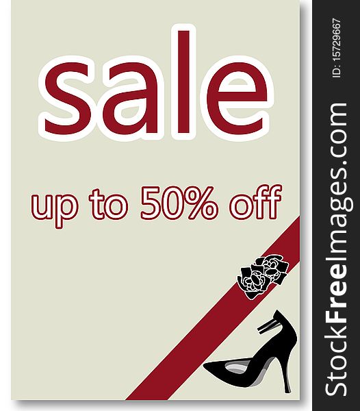 Sale poster