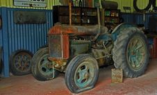 Rusty Old Tractor Royalty Free Stock Image Rusty Old Tractor Royalty Free Stock Image