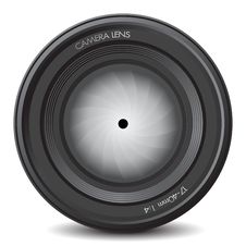 Camera Lens Stock Photo