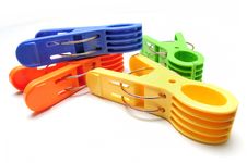 Clothes Pegs Royalty Free Stock Photography Clothes Pegs Royalty Free Stock Photography