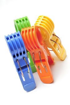 Clothes Pegs Royalty Free Stock Photography Clothes Pegs Royalty Free Stock Photography