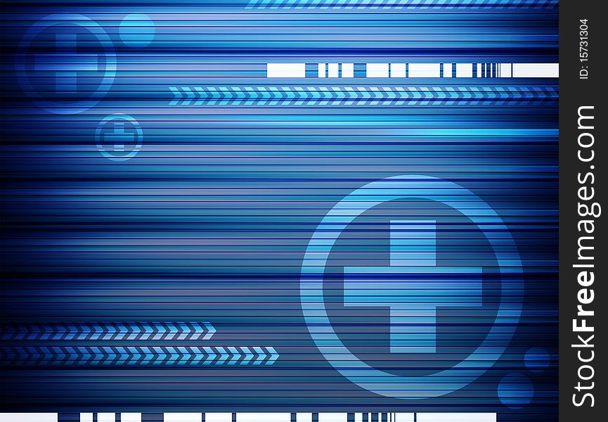 Blue dynamic background with modern shapes, lines and arrows. Blue dynamic background with modern shapes, lines and arrows