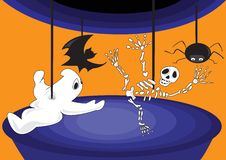 Halloween, A Carousel Of Horror Royalty Free Stock Photo Halloween, A Carousel Of Horror Royalty Free Stock Photo