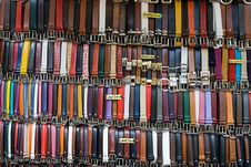 Selection Of Belts. Stock Photo Selection Of Belts. Stock Photo