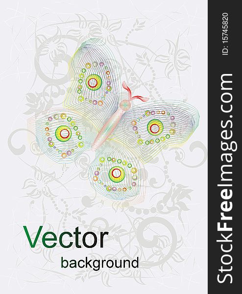 Vector Colour Butterfly