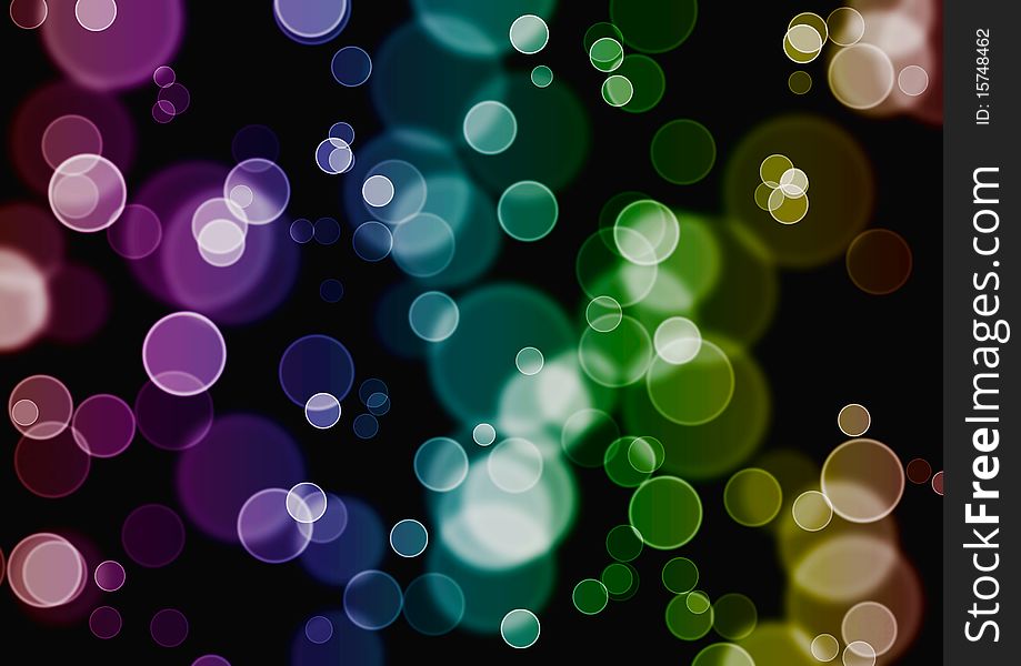 Colored Bubbles