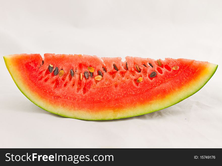 Sliced Watermelon on white background. Sliced Watermelon on white background.