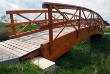 Wooden Bridge Royalty Free Stock Photo Wooden Bridge Royalty Free Stock Photo
