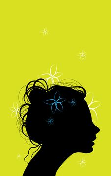 Female Profile. Royalty Free Stock Photo Female Profile. Royalty Free Stock Photo
