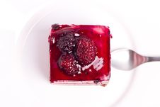 Blackberry Cake Royalty Free Stock Image Blackberry Cake Royalty Free Stock Image