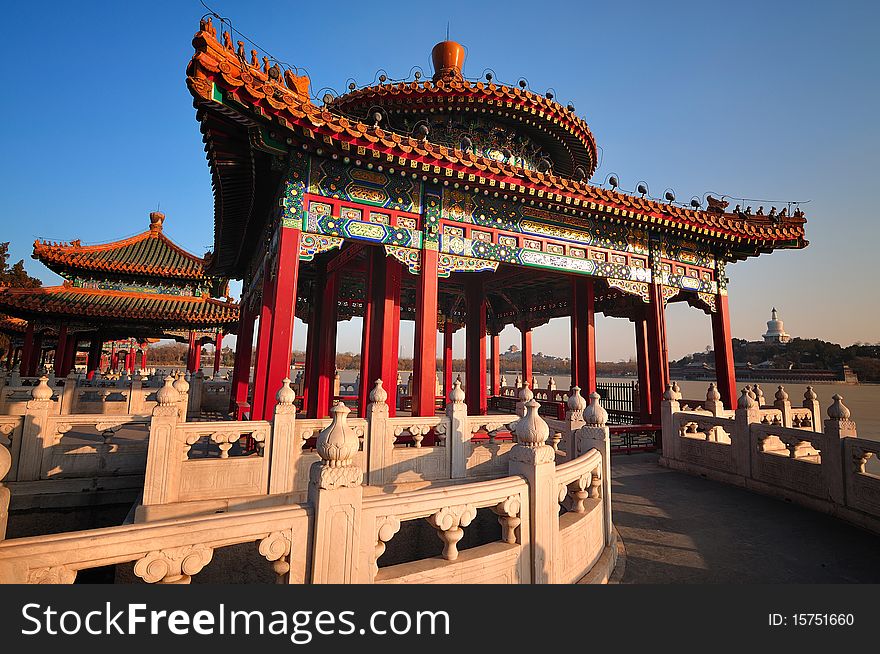 Traditional Architecture -The Beihai Pavilions