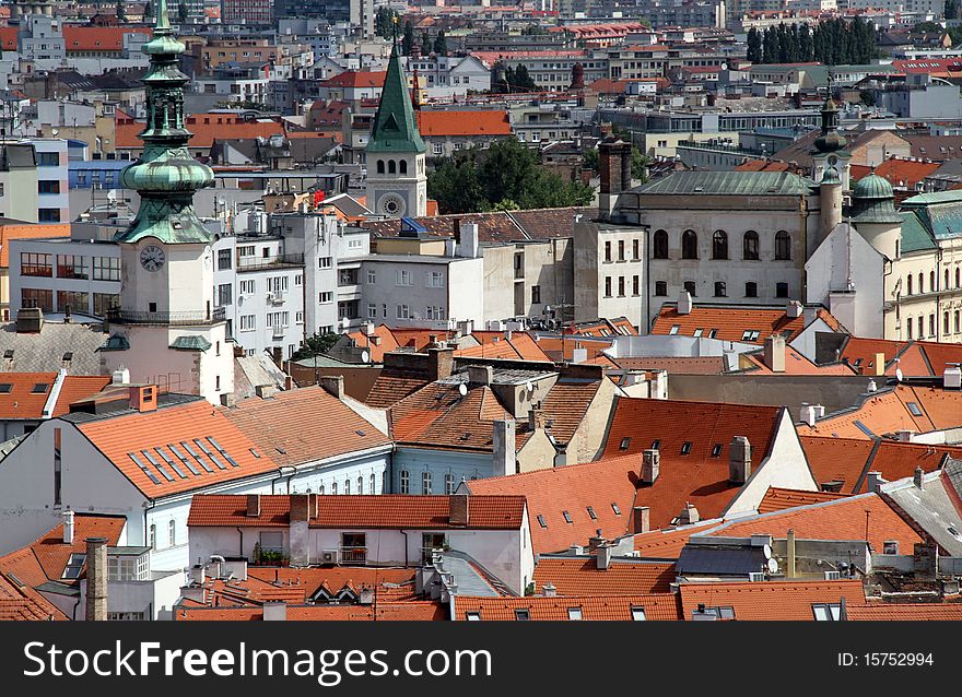 Bratislava-view from the castle